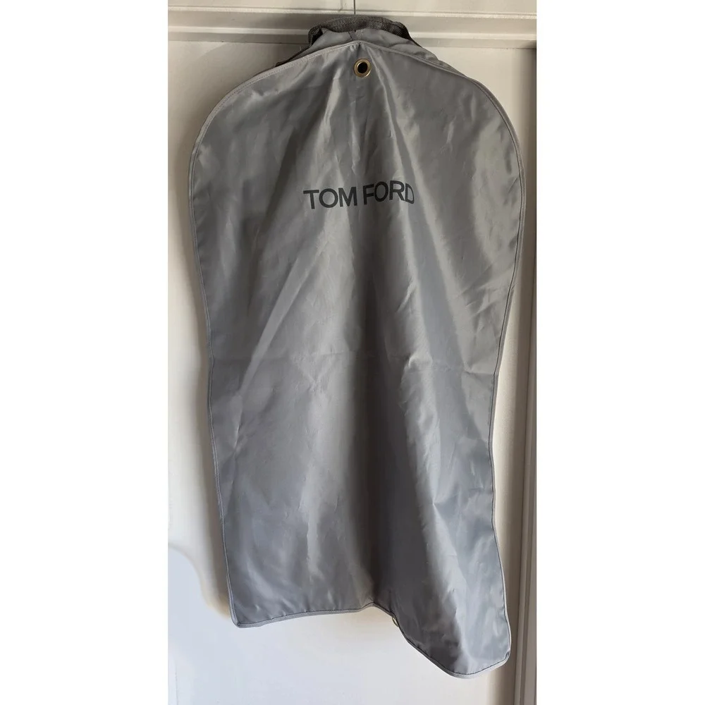 Tom Ford Garment Bag Grey Minimalist Travel Suit Carrier Cover Coat